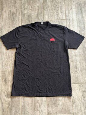 Sun Valley Globe — In The End All That Matters Is Graphic T-Shirt Men's XL Black